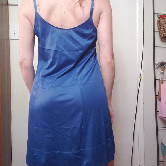cobalt blue slip dress - Picture 3 of 3